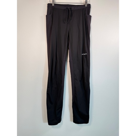 Patagonia Other - Patagonia Wind Shield Pants Mens S STY24103FA21 Black Drawstring Performance EUC